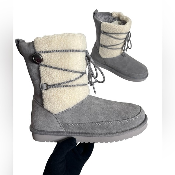 Koolaburra By UGG Women’s Michon Short Winter Boots - Picture 4 of 15